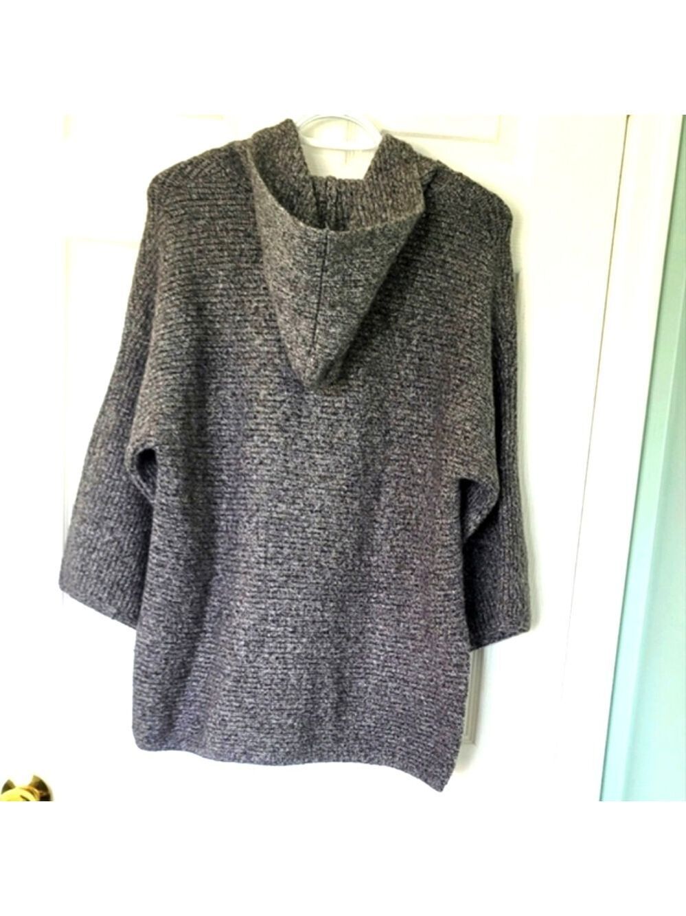Old Navy Women's Knitted Pull-Over Hoodie Sweater Size M - Picture 2 of 11